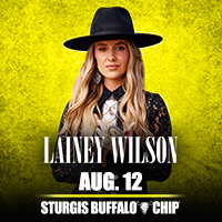 Lainey Wilson At the BuffaloChip 8-12-26