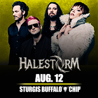 Halestorm at the Legendary Buffalochip 8-12-26